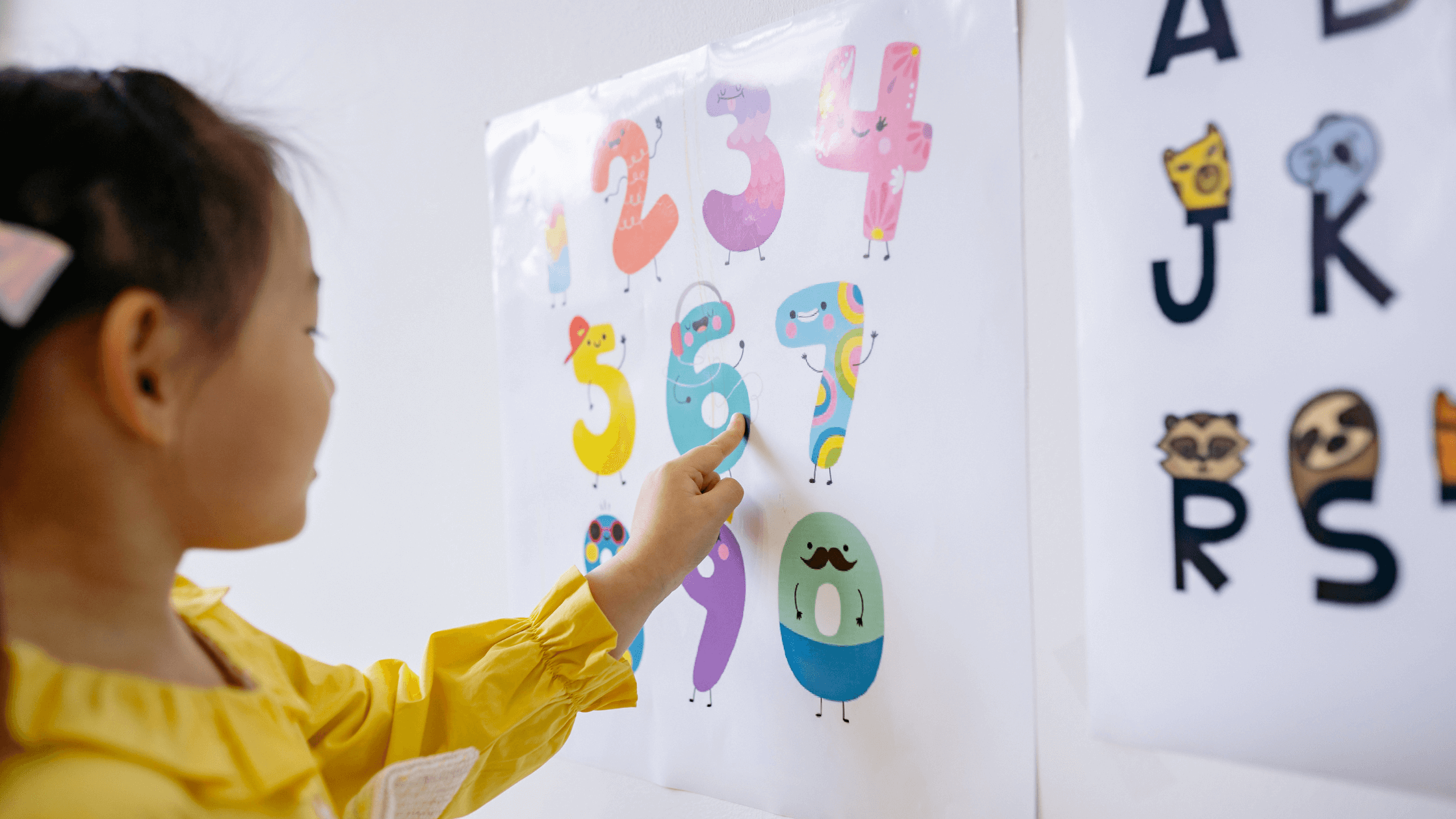 Learn number names for kids