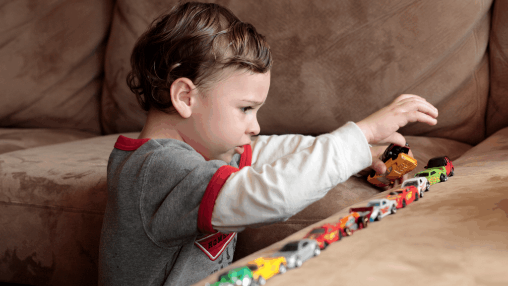 Autistic children learning