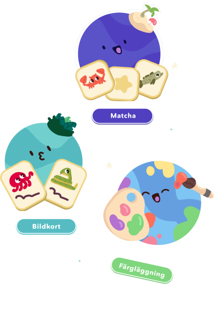 Games for kids to learn Swedish