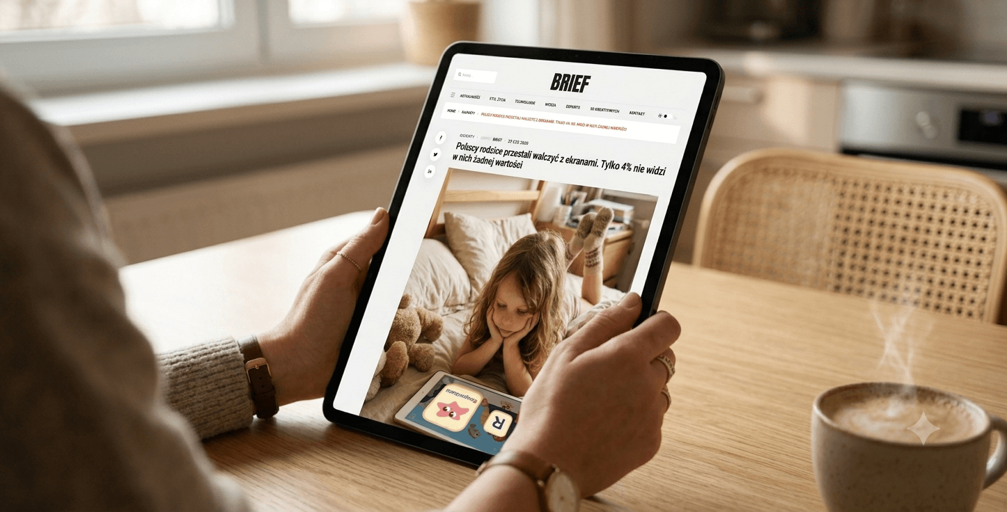 Only 4% of Polish Parents Think Screens Have No Value