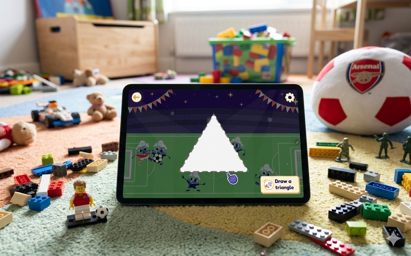 Football Themed Game Kids Parlini Land