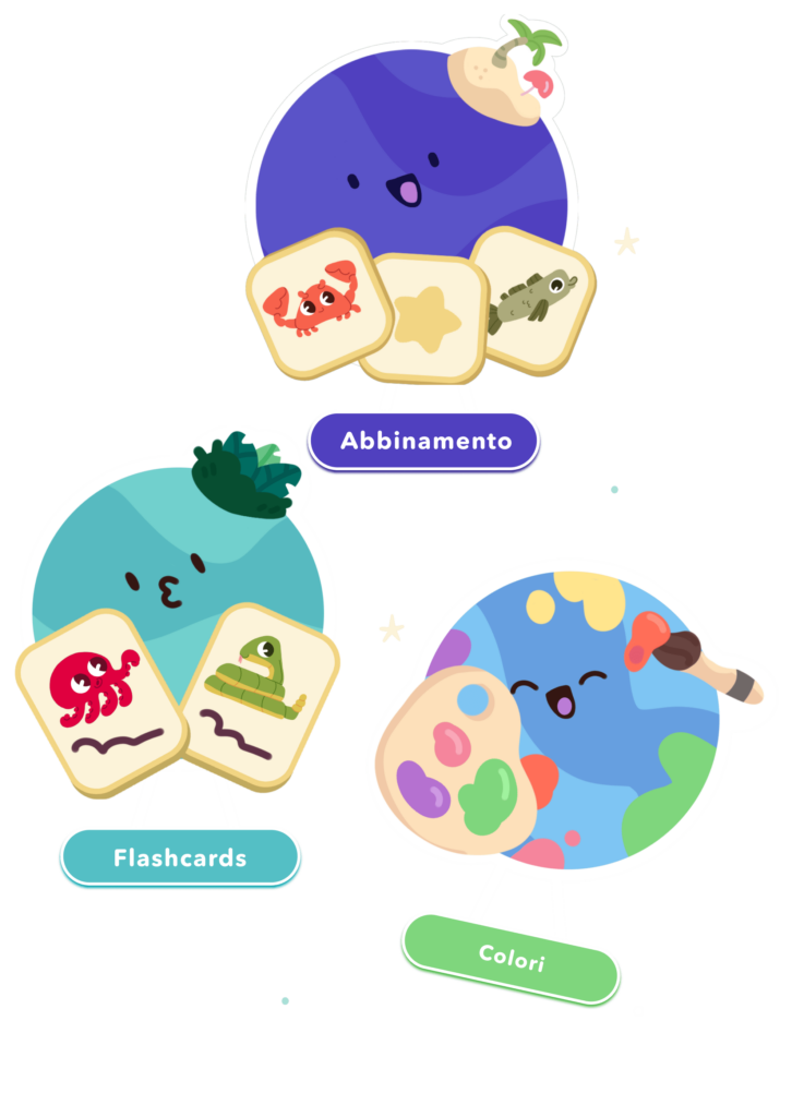 Learning Italian through kids games with Parlini Land
