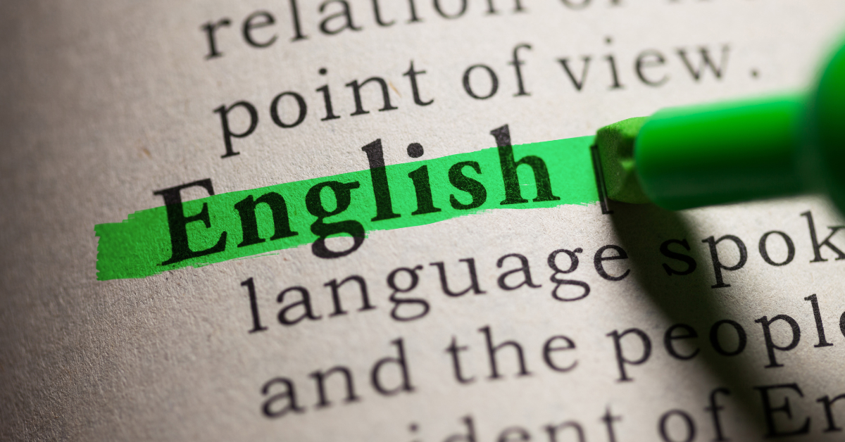 English the dominate language online