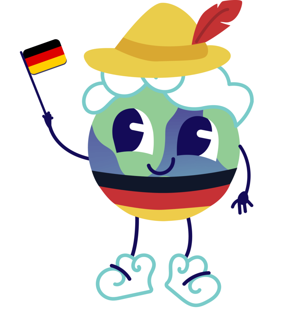 kids learn German with fun games on Parlini Land