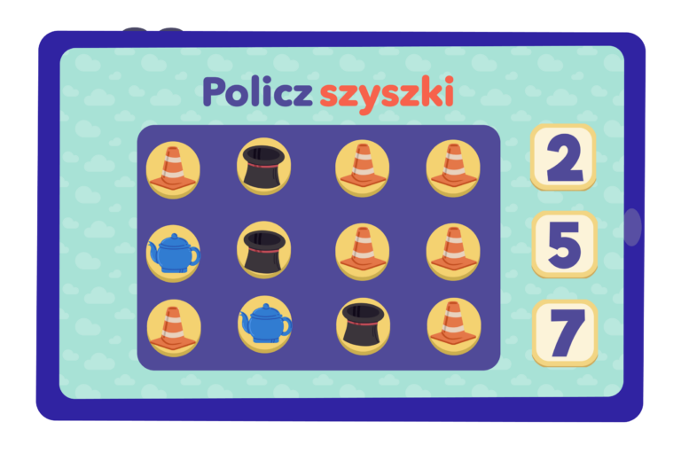 kids learn Polish through counting games