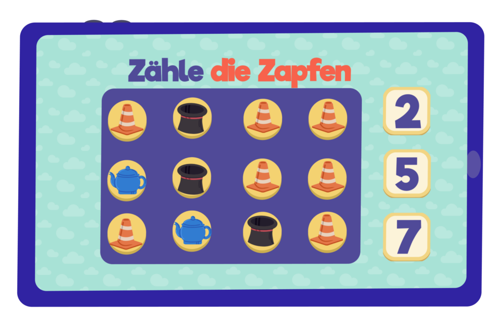 kids learn to count in German