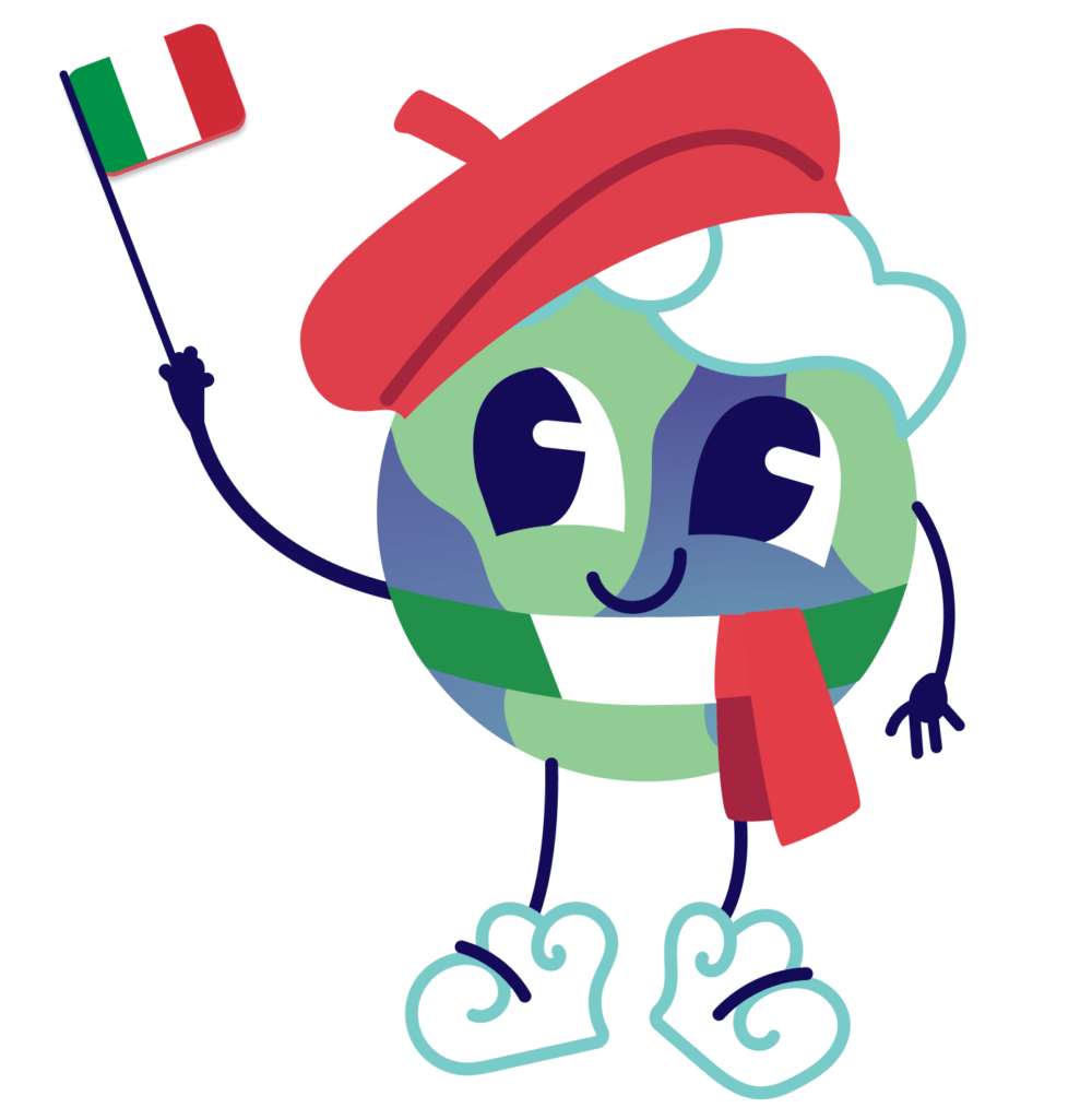 kids learning Italian with Parlini Land