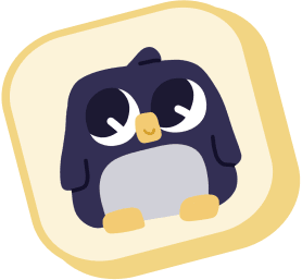 penguin icon - learn the ocean animals with Parlini Land