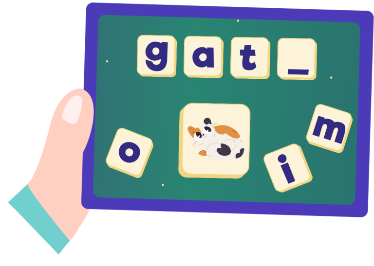 spelling - game - tablet - spanish