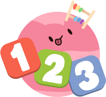 Number planet menu - learn the numbers game